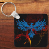 Blue Phoenix Sleutelhanger (Voorkant)