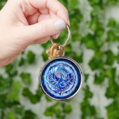 Blue Phoenix Sleutelhanger (Hand)