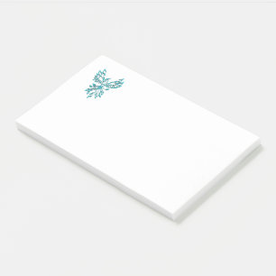 Blue Phoenix stijgt op wit Post-it® Notes