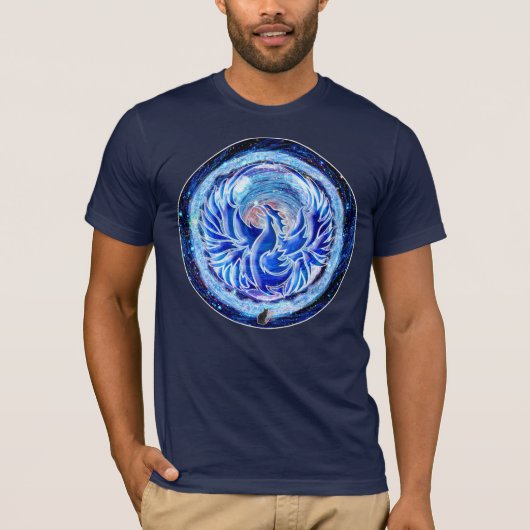 Blue Phoenix T-Shirt (Voorkant)