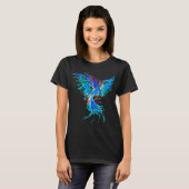 Blue Phoenix T-shirt (Voorkant volledig)