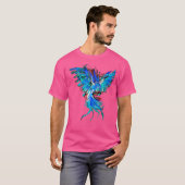 Blue Phoenix T-shirt (Voorkant volledig)