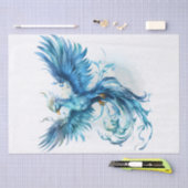 Blue Phoenix vogelmythologie Tissuepapier (Craft)
