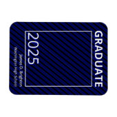 Blue Photo Afstuderen Magneet (Horizontaal)