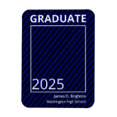 Blue Photo Afstuderen Magneet (Verticaal)