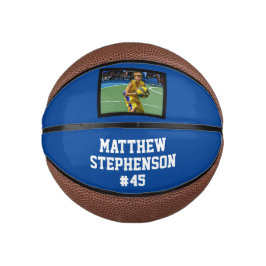 Blue Photo Basketball Ball Basketbal