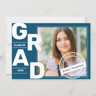 Blue Photo Class van het Afstuderen 2025 Kaart