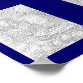 Blue Photo Collage 2009 Poster (Hoek)