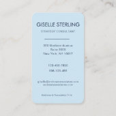 Blue Photo Professional  Visitekaartje (Achterkant)