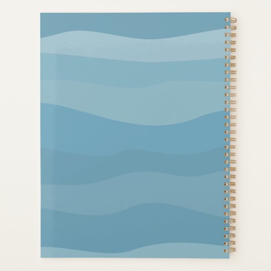 Blue Photo Wedding Planner (Achterkant)