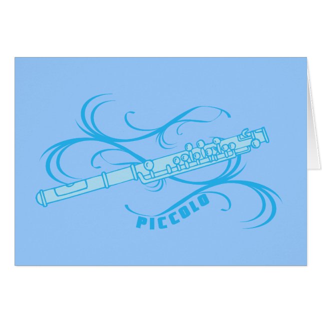 Blue Piccolo (Voorkant Horizontaal)