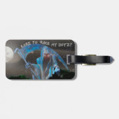 Blue Pick-up Truck en Skeleton Crew Bagagelabel (Achterkant horizontaal)