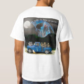 Blue Pick-up Truck en Skeleton Crew T-shirt (Achterkant)