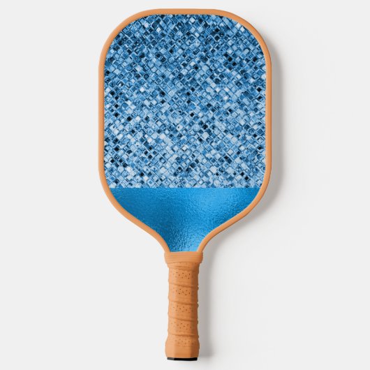 Blue Pickleball Lover Custom Pickleball Paddle (Achterkant)
