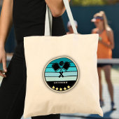 Blue Pickleball Paddle Canvas tas