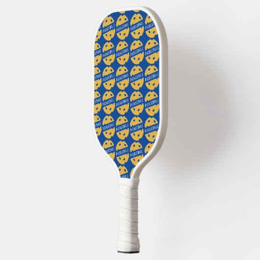 Blue Pickleball Pattern Pickleball Paddle (Links)