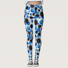 Blue Pickleballen - Leggings
