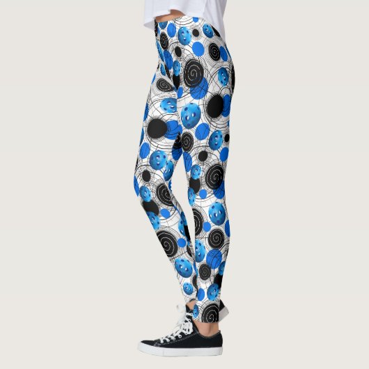 Blue Pickleballen - Leggings (Links)