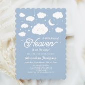 Blue Piece of Heaven krijgt Baby shower Kaart