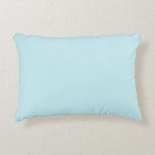 Blue Pillow Matching Kawaii Unicorn  Accent Kussen (Voorkant)