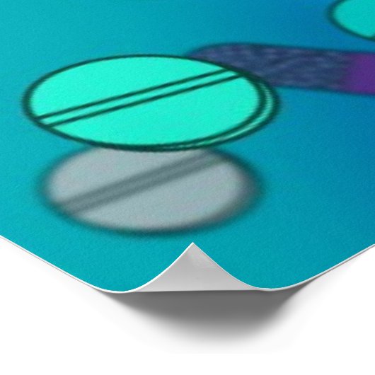 Blue Pills Poster (Hoek)