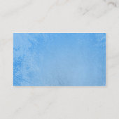 Blue Pilot Business Card-template Visitekaartje (Achterkant)