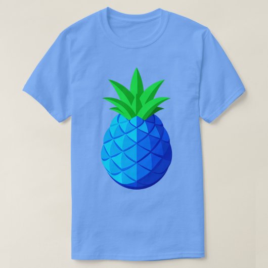 Blue Pineapple T-shirt (Design voorkant)