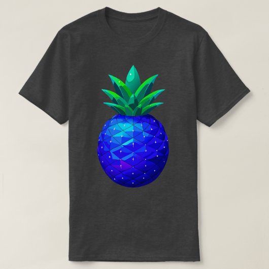 Blue Pineapple TShirt 1 (Design voorkant)