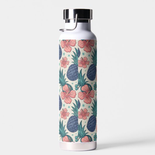 Blue Pineapples Waterfles (Rechts)