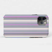Blue Pink and Sand Stripes Case-Mate iPhone Case (Achterkant (horizontaal))