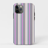 Blue Pink and Sand Stripes Case-Mate iPhone Case (Achterkant)