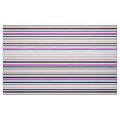 Blue Pink and Sand Stripes Stof (Fat Quarter)