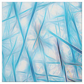 Blue Pink Artsy Waterverf Abstract Stof (Swatch)