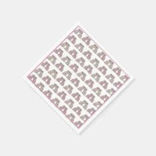 Blue Pink Staffordshire Dogs Ginger Jars Jar Servet