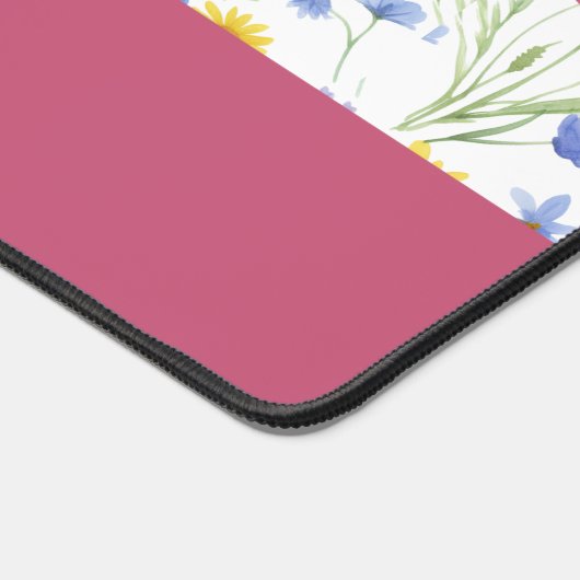 Blue Pink Wildflower Botanical Custom Name  Bureaumat (Hoek)