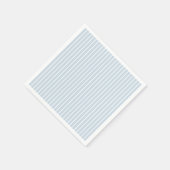 Blue Pinstripe Baby shower Servet (Hoek)