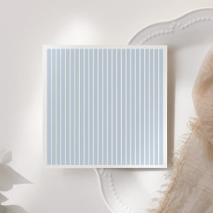 Blue Pinstripe Baby shower Servet
