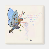 Blue Pixie Dust Magnet (Voorkant)