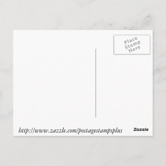 Blue Pixie Fairy Briefkaart (Achterkant)