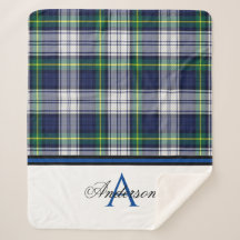 Blue Plaid gepersonaliseerd