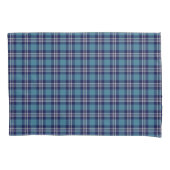 Blue Plaid Scottish St Andrews District Tartan Kussensloop (Voorkant)