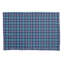 Blue Plaid Scottish St Andrews District Tartan