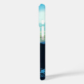 Blue Plaid Sunset Case-Mate iPhone Case (Achterkant / Links)