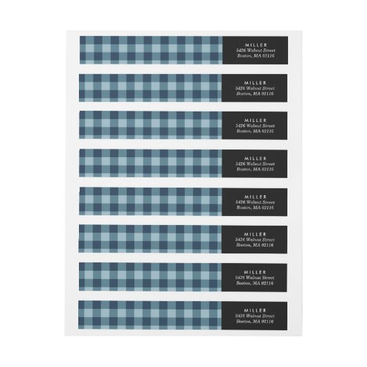 Blue Plaid | Vakantie (Vel)