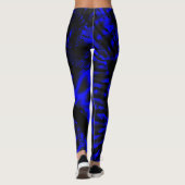 Blue Plasma Leggings (Achterkant)
