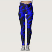 Blue Plasma Leggings (Voorkant)