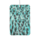 Blue plumage - cool feather design luchtverfrisser (Voorkant)