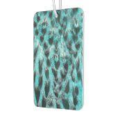 Blue plumage - cool feather design luchtverfrisser (Links)