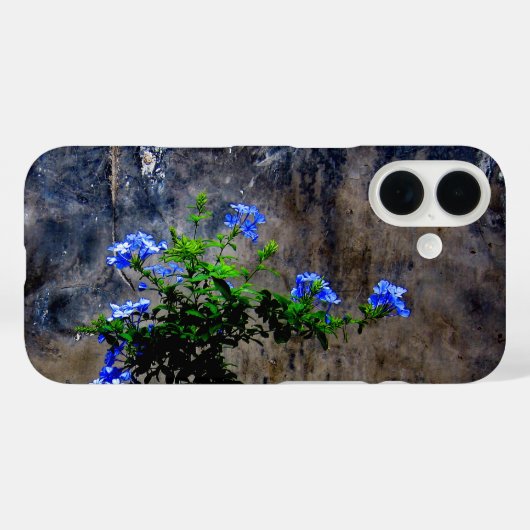 Blue Plumbago Case-Mate iPhone Case (Achterkant (horizontaal))