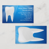 Blue Plunge Dental of Dentist Kantoor Visitekaartje (Voorkant / Achterkant)
